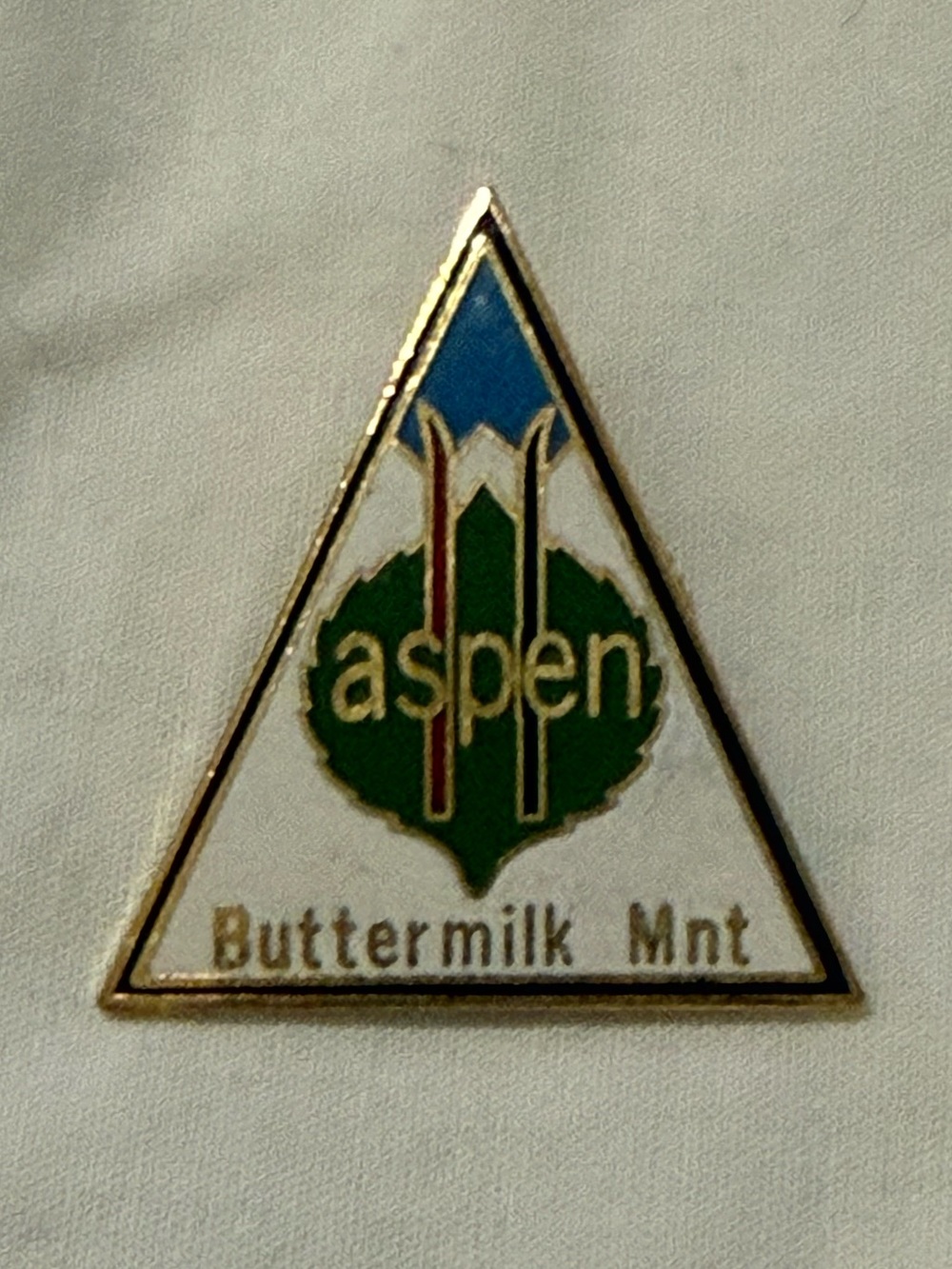 Buttermilk Mtn Enamel Pin